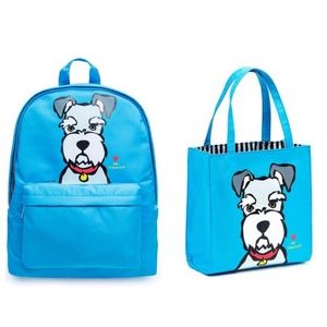Marc Tetro Schnauzer Backpack and small tote